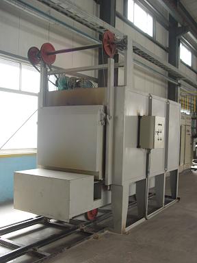 全纖維(wéi)高溫台車式電(dian)阻爐